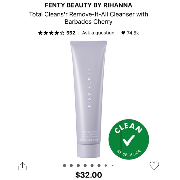 Fenty Beauty Skincare Set in Soft Lavender and Pink - Picture 2 of 6